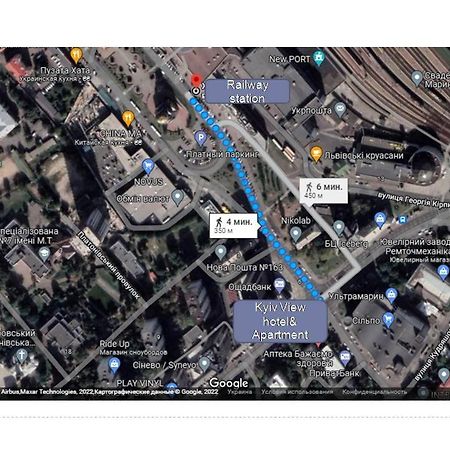 View Smart Apartment Kvartet Railway Station 4D 키예프 외부 사진