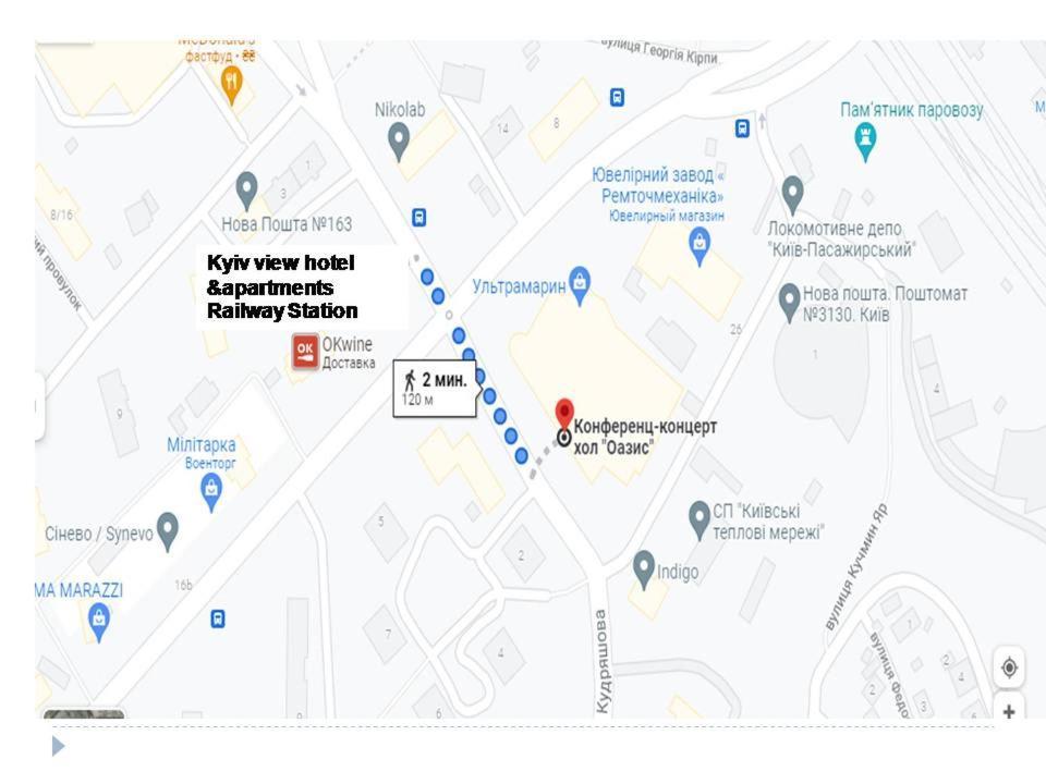 View Smart Apartment Kvartet Railway Station 4D 키예프 외부 사진
