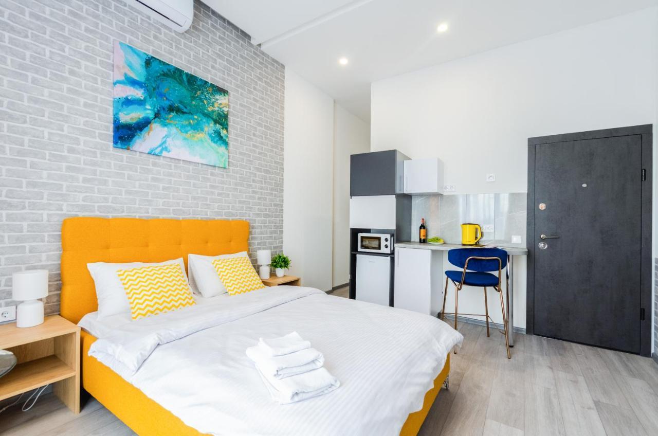 View Smart Apartment Kvartet Railway Station 4D 키예프 외부 사진